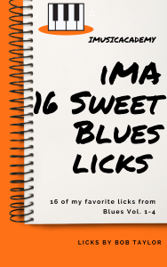 16 Sweet Blues Licks course