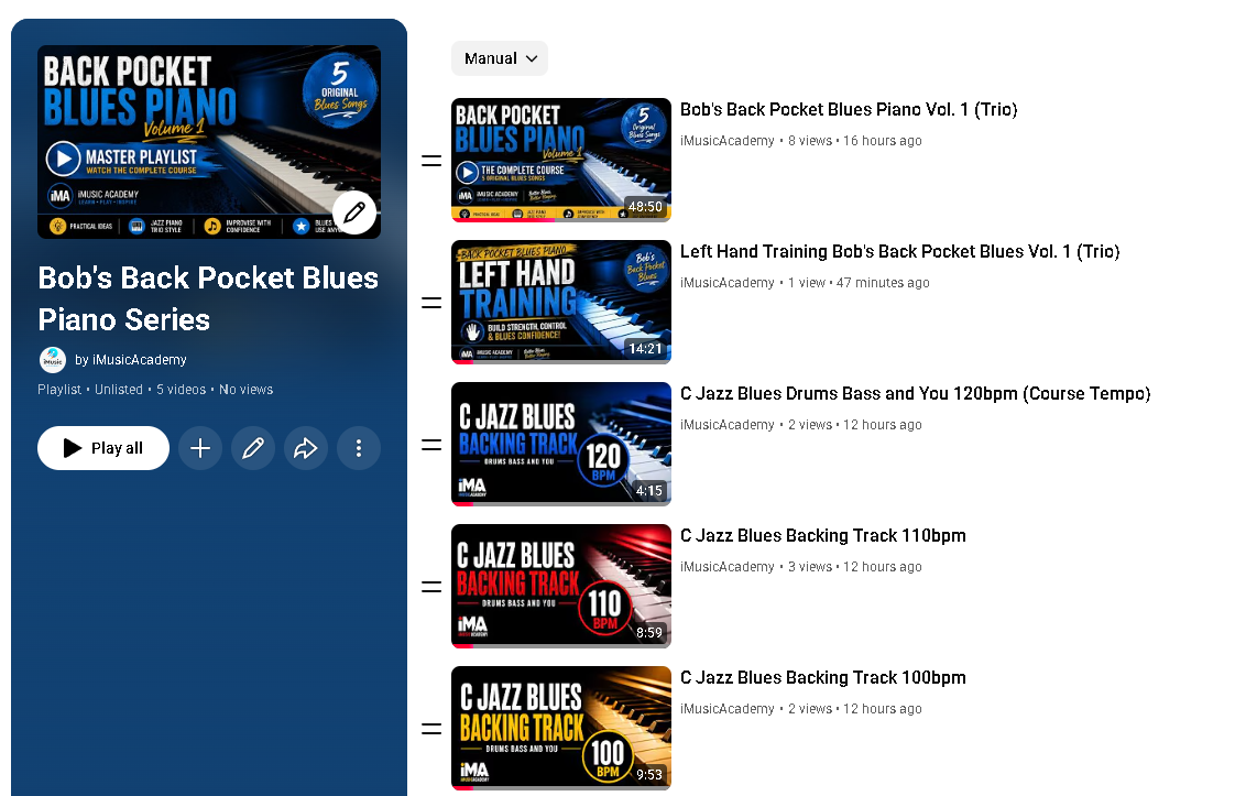 Back Pocket Blues Playlist