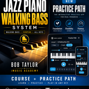 Jazz Walking Bass System plus Practice Path